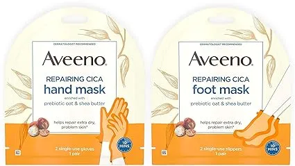 Aveeno Mascarilla reparadora avena prebiótica y manteca de karité