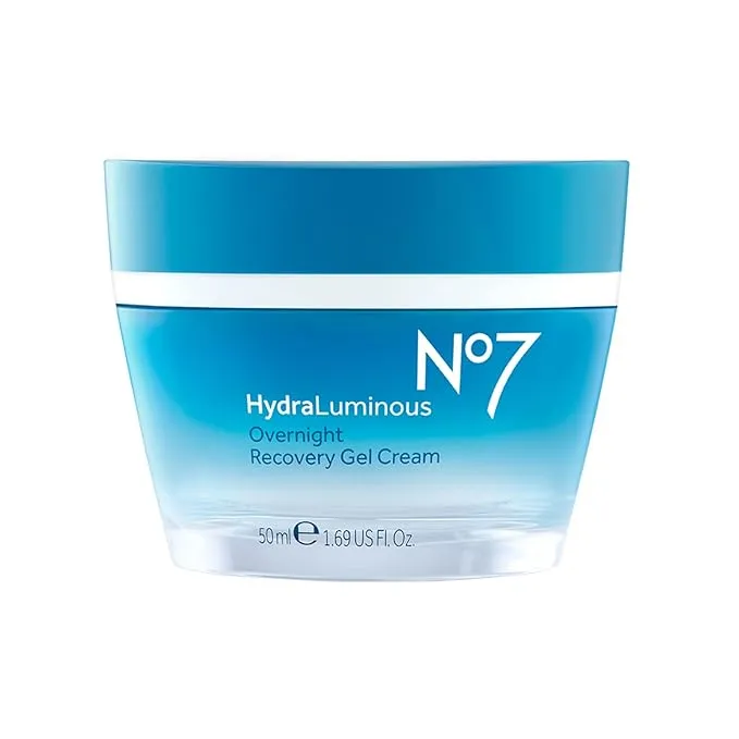 Lumanere No7 HydraLuminous Overnight Recovery Gel Cream