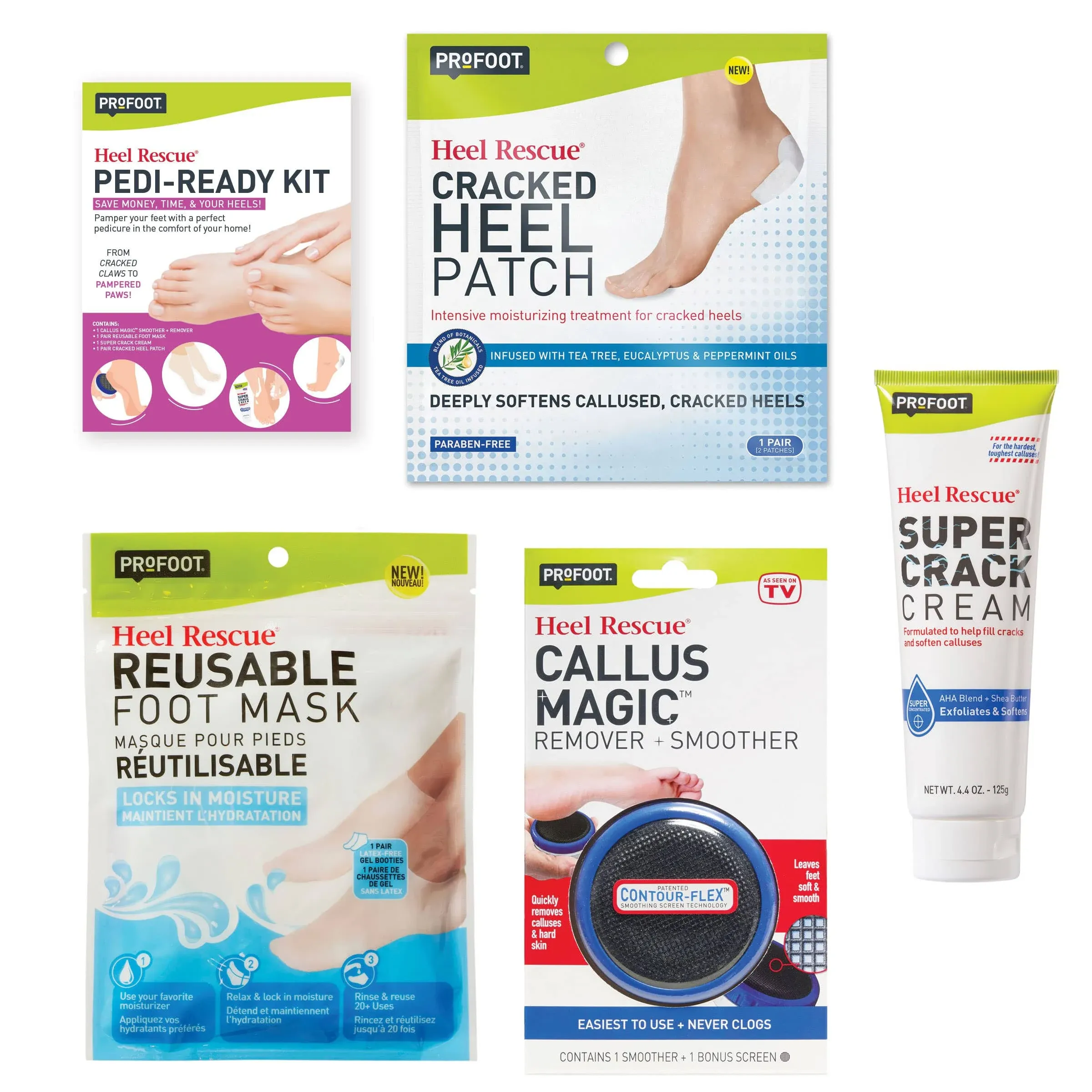Profoot, Pedi Ready Kit , 4 Piece Kit
