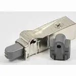 Blum 971A9700.22x10 971A BLUMOTION Cabinet Soft Close Polybag Kit for Doors, Nickel Finish (Pack of 10)