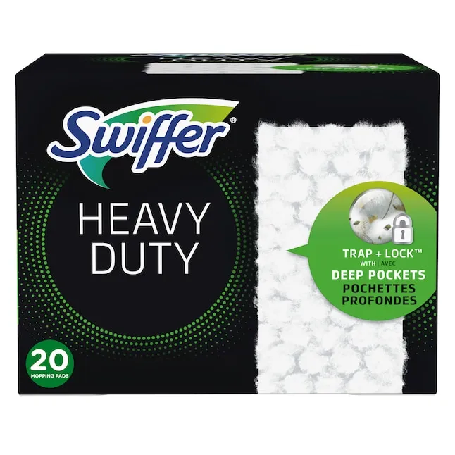 Sweeper Heavy Duty Dry Sweeping Cloth Refill Pads Unscented (20-Count)