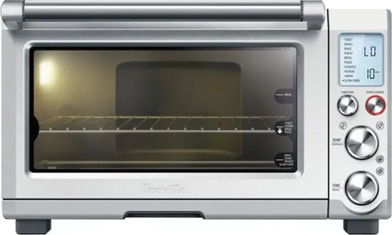 Breville 1800W Smart Toaster Oven Pro Stainless Steel BOV845BSS