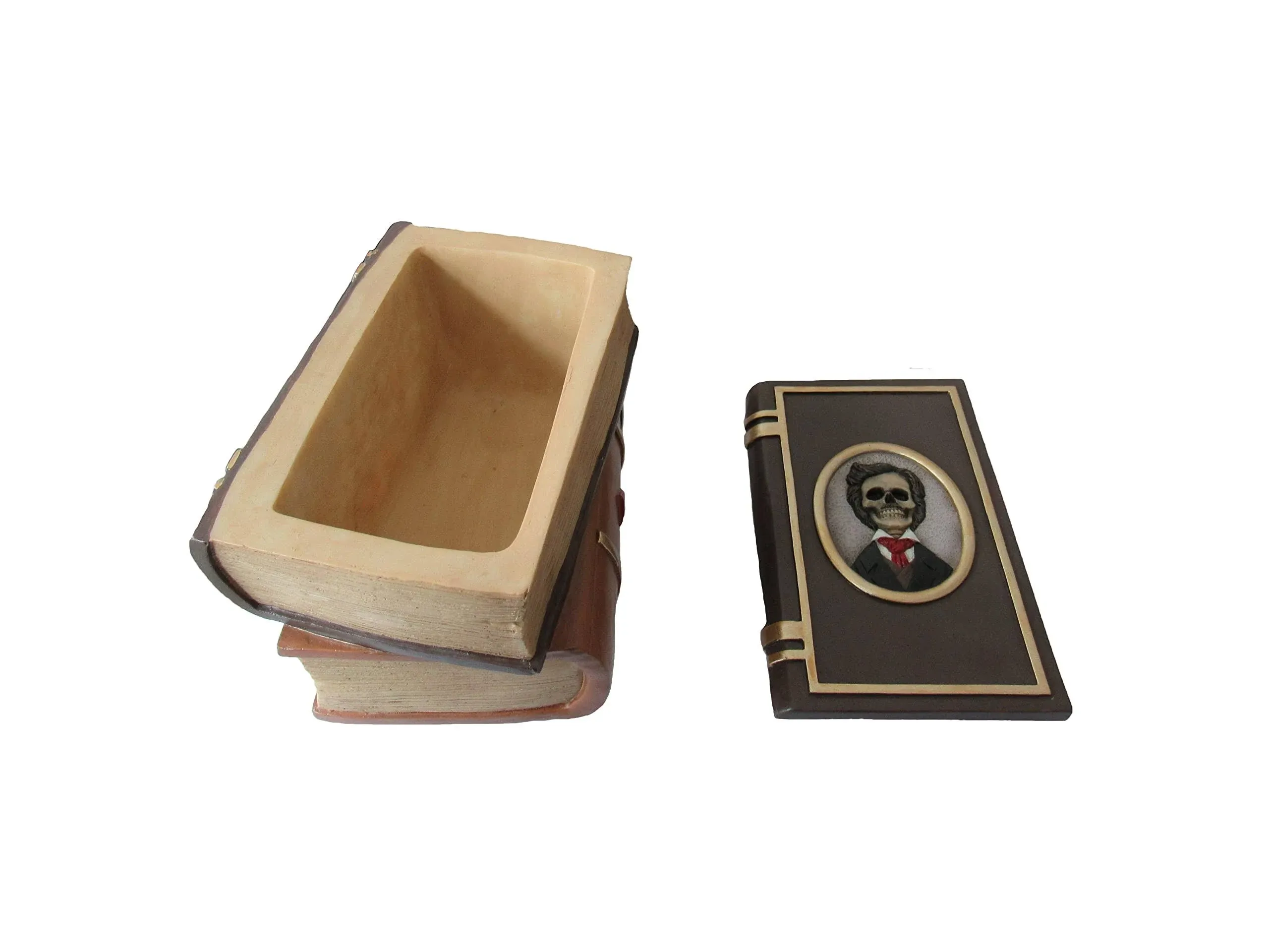 World of Wonders Mysteries to Behold Edgar Allen Poe Trinket Box Gothic Liter...
