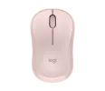 Logitech - M220 SILENT Wireless Optical Ambidextrous Mouse - Rose