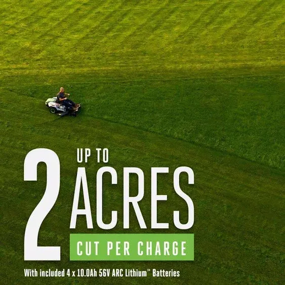 Ego Power+ 42" Z6 Zero Turn Riding Mower ZT4204L