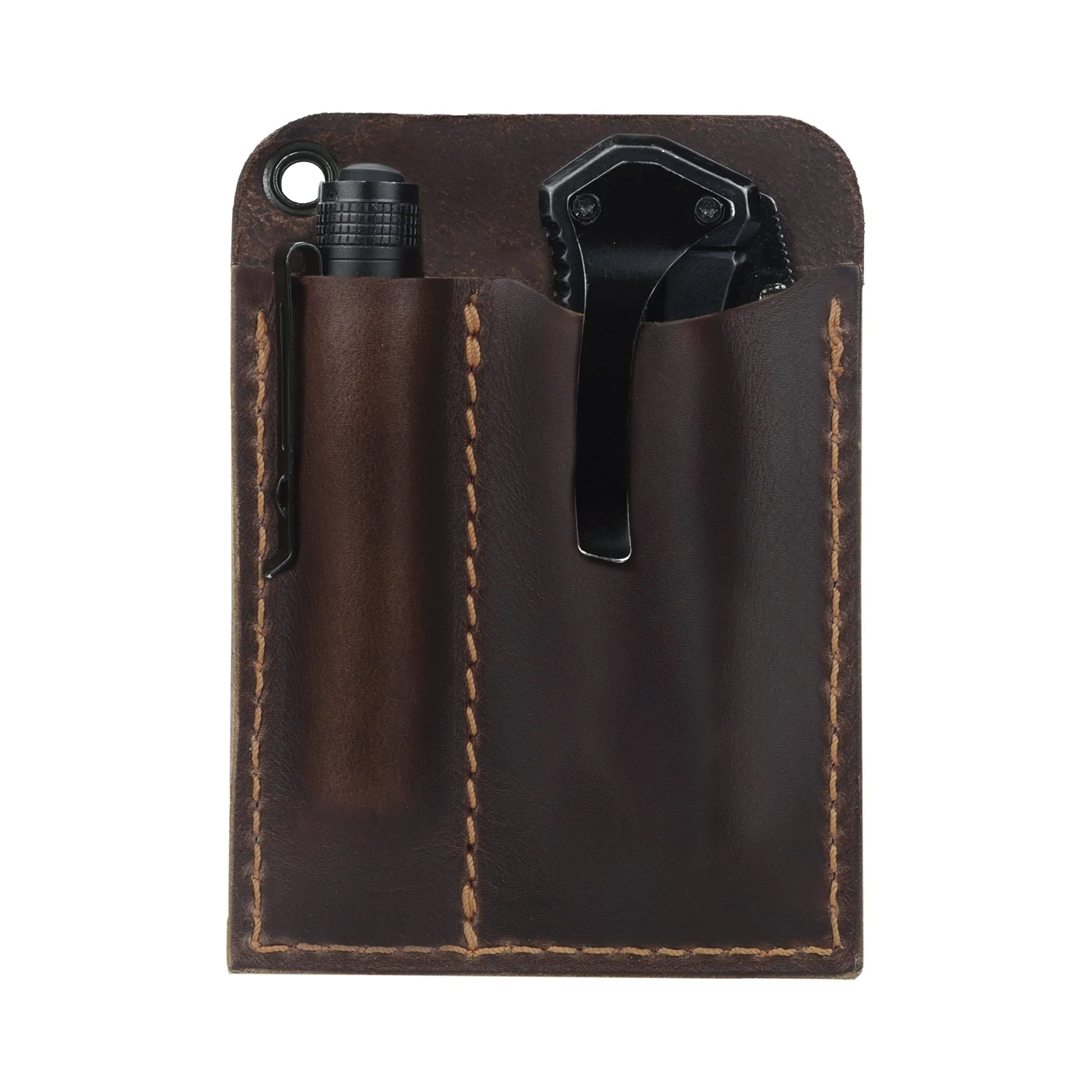 1791 EDC Pouch, Everyday Carry Pocket Organizer fits Knives, Burgandy 