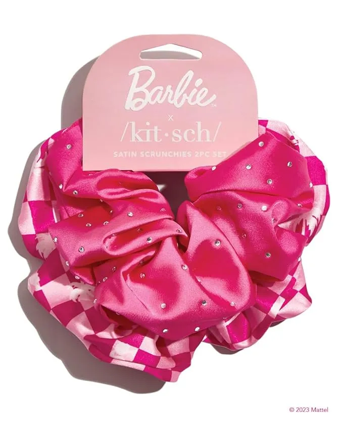 Barbie Satin Brunch Scrunchies