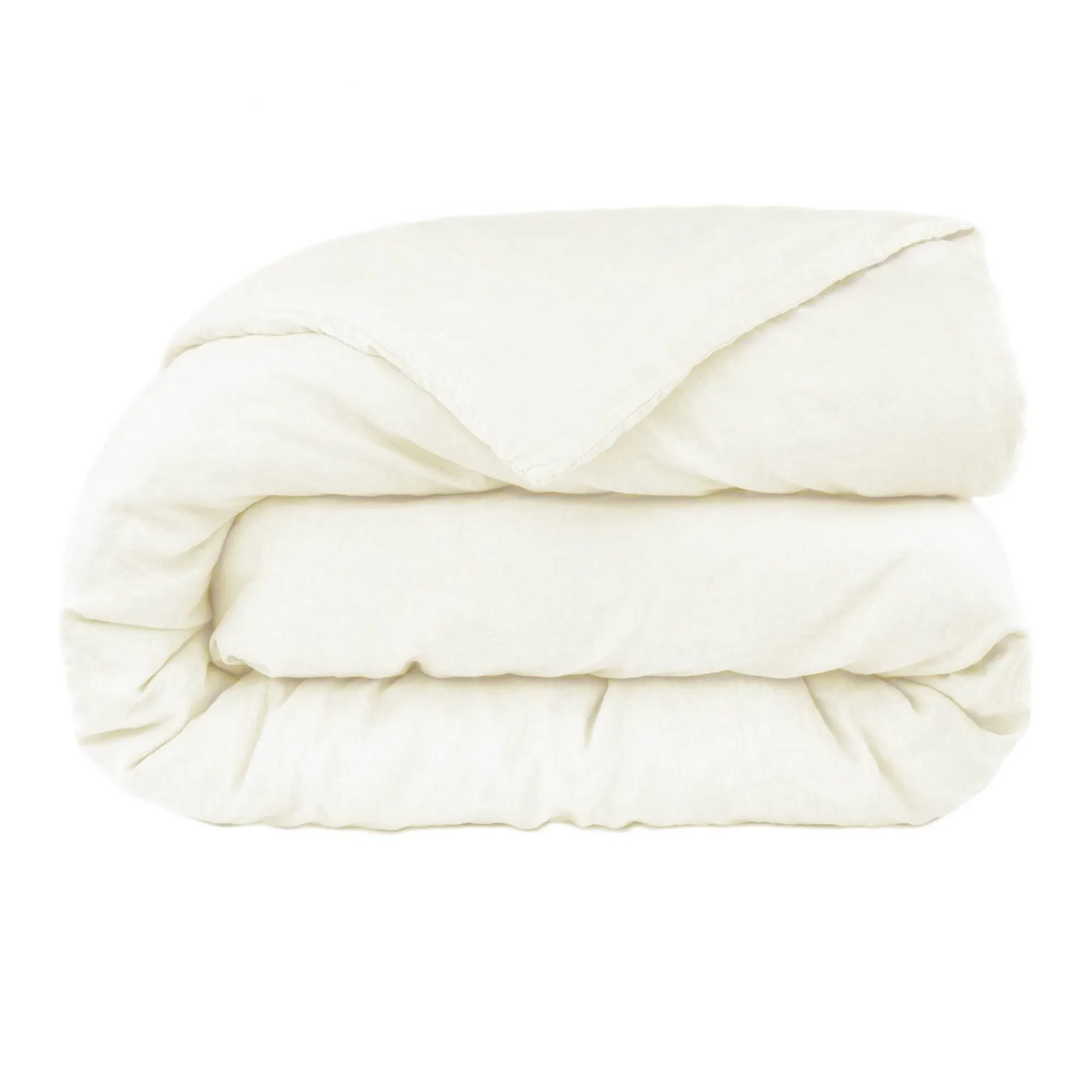 100% French Linen Duvet Cover - Full/Queen - Matcha | BOKSER HOME