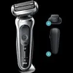 Braun Series 7 7085cc Flex Rechargeable Wet & Dry Men's Electric Shaver with Clean & Charge Station, Stubble & Beard Trimmer