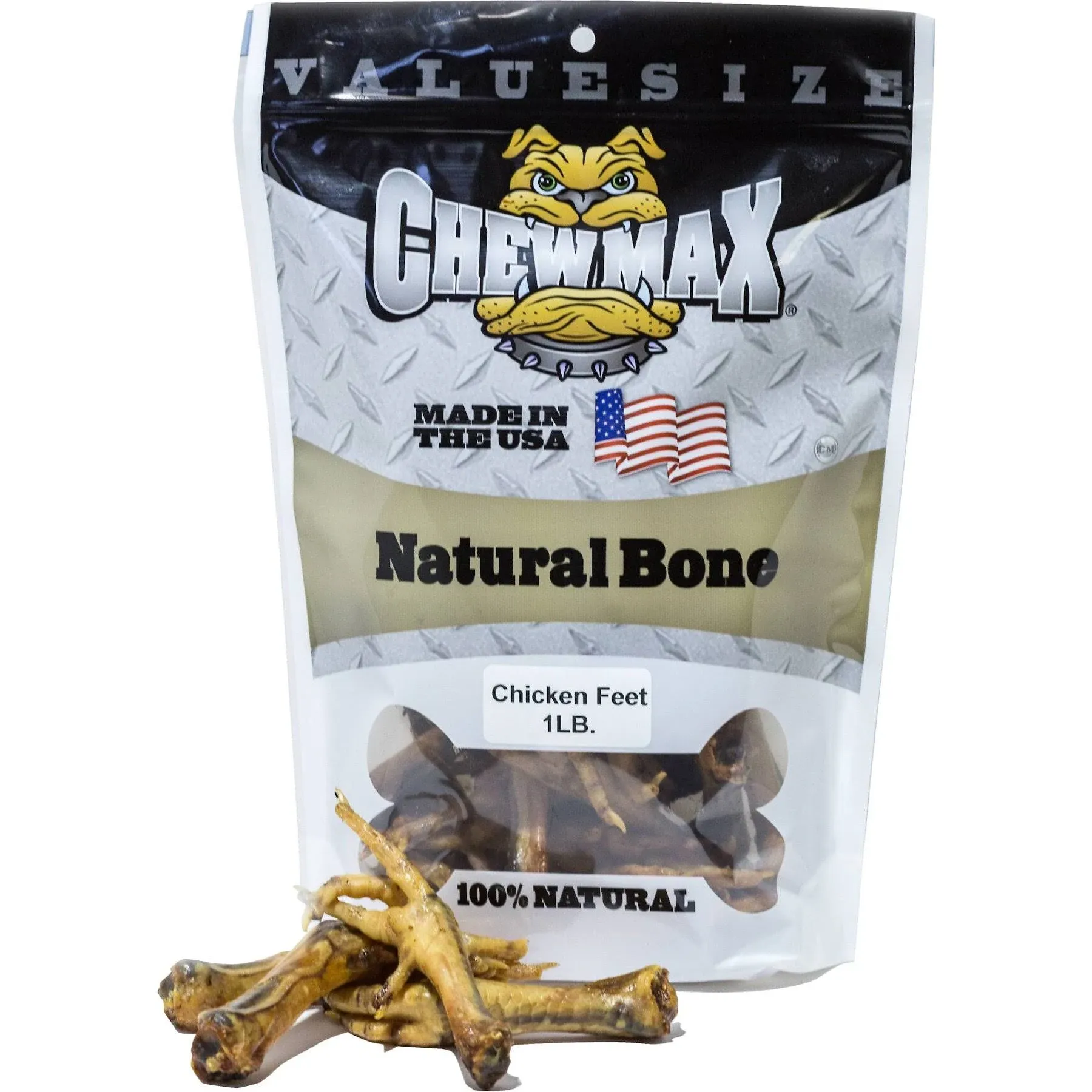 1 lbs Chicken Feet Dog Chew Treats