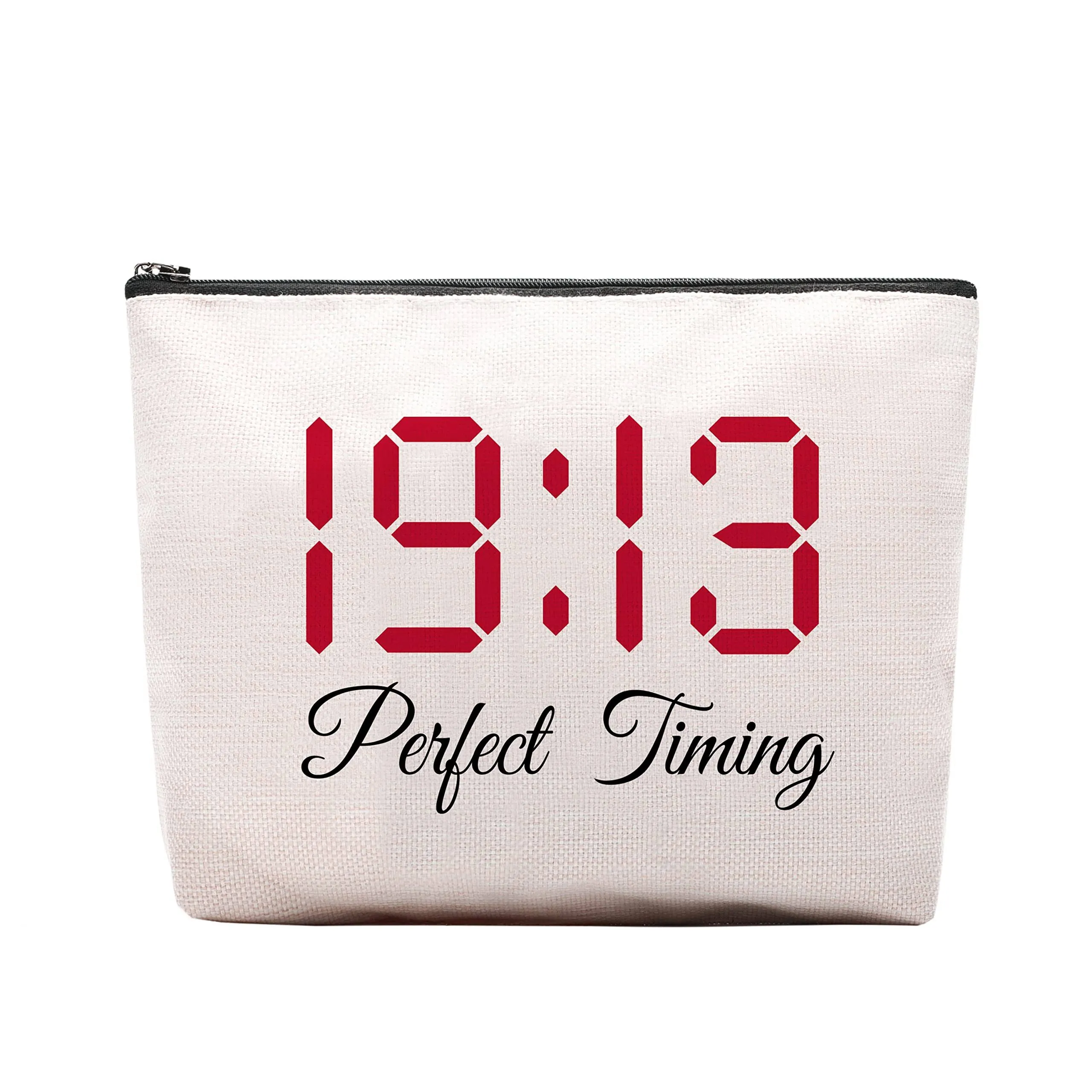 Sorority Gift Red and Black Makeup Cosmetic Bags Black Greek Sorority Gift Pa...