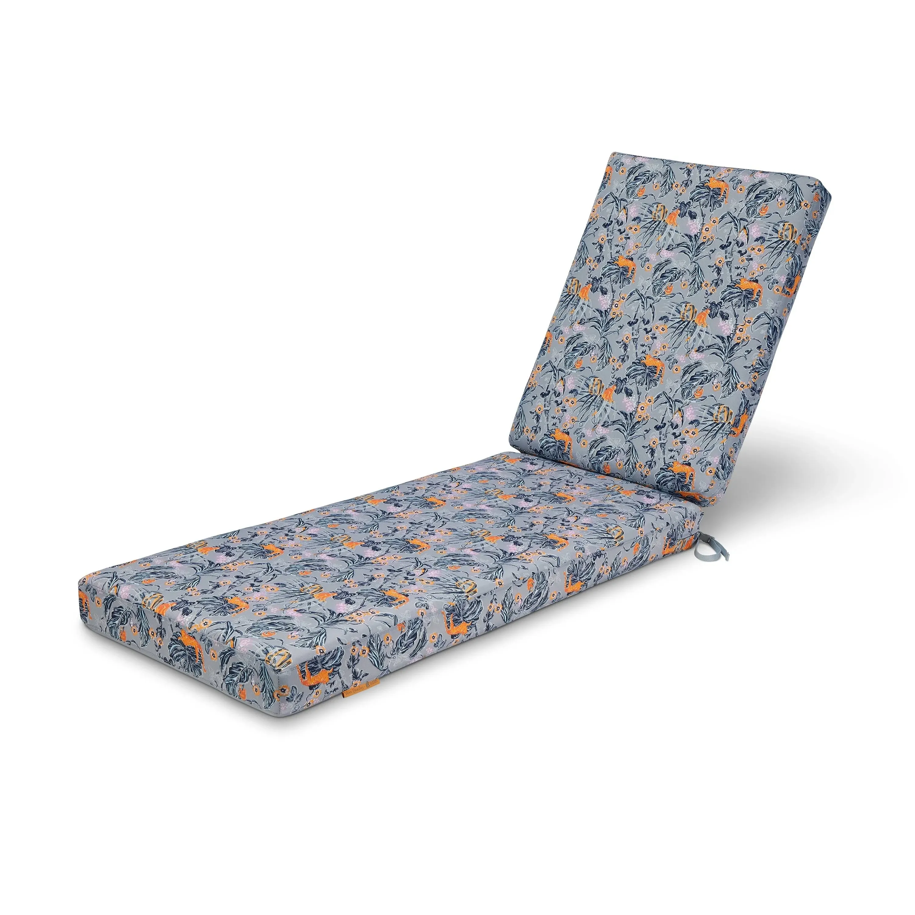 Classic Accessories Vera Bradley Water-Resistant Patio Chaise Lounge Cushion