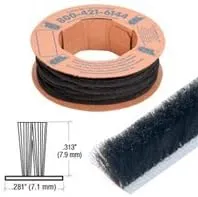 CRL W188C .313" Storefront Door Pile Weatherstrip - 100'