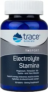 Trace Minerals ®, TM Sport, 전해질 지구력 강화, 90정