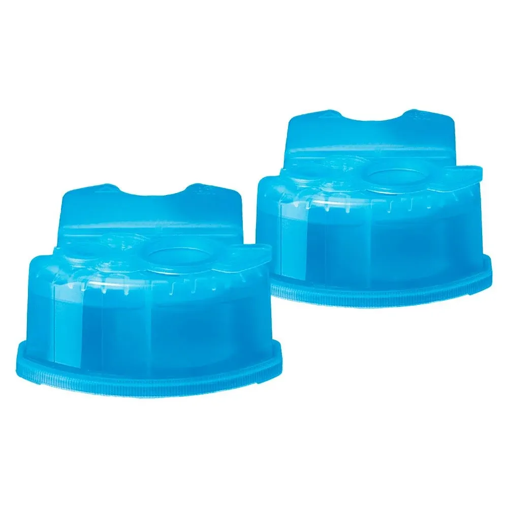 Braun CCR2 Clean & Charge 2 Refills, Hygienic Cleaning Solution, Cleaning Fluid