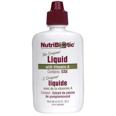 Nutribiotic GSE Grapefruit Seed Extract Liquid Concentrate 2 fl oz
