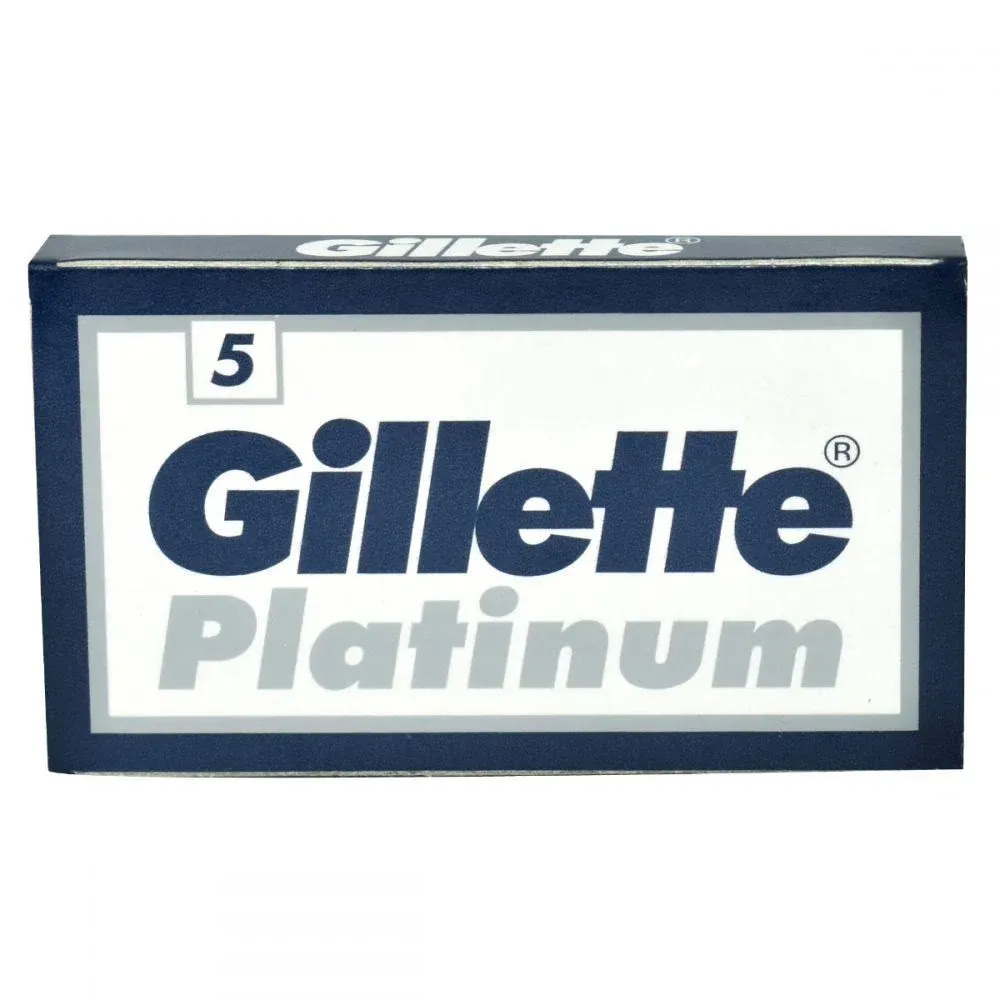 Gillette Platinum Double Edge Razor Blades