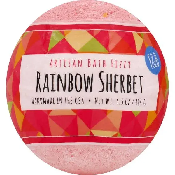 Bath Fizzy 6.5 Ounce - Rainbow Sherbet
