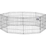 MidWest Homes for Pets Foldable Metal Dog Exercise Pen / Pet Playpen, 24'W x 36'H