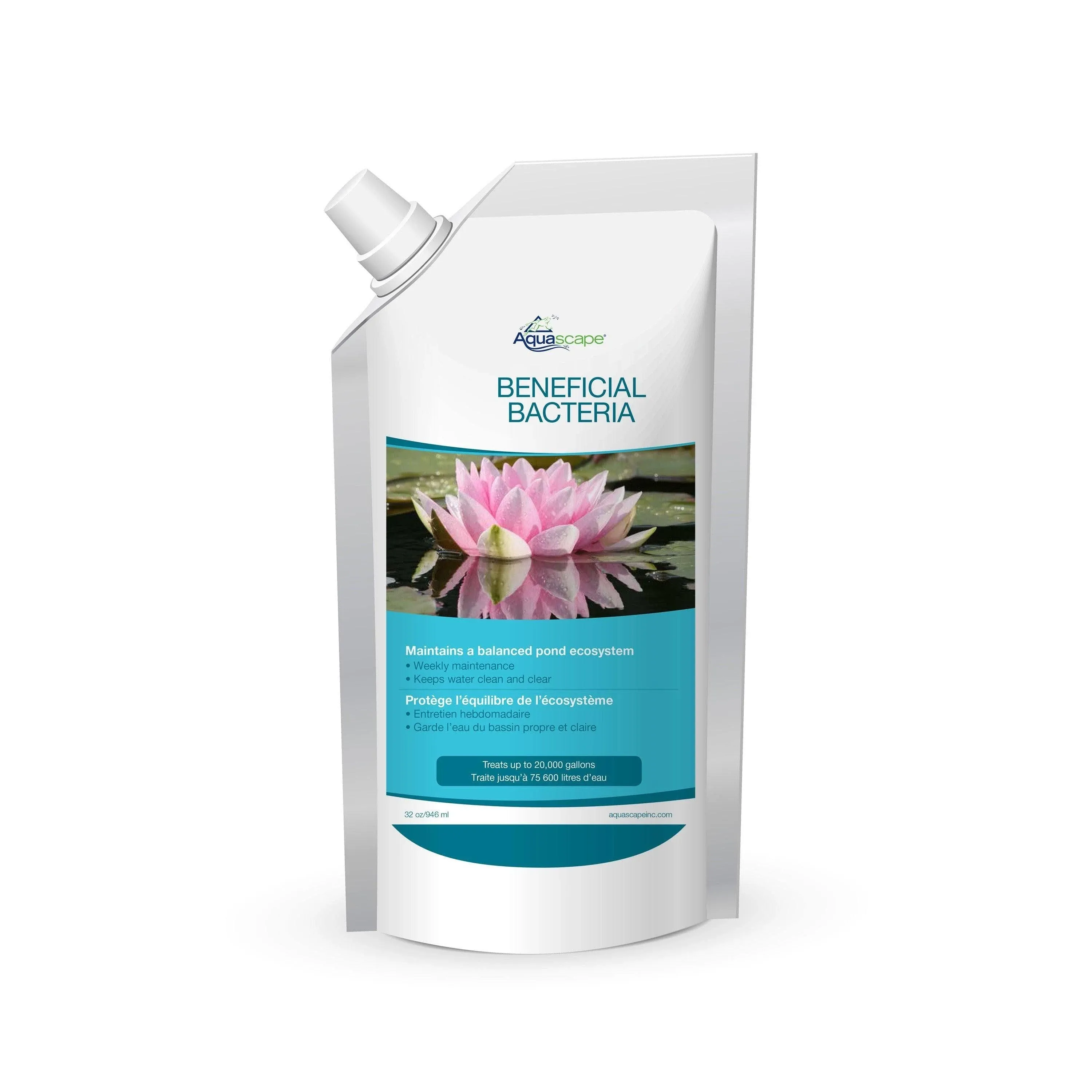 Aquascape BENEFICIAL BACTERIA - REFILL POUCH 32 OZ / 946 ML